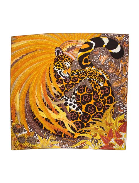 hermes jaguar quetzal|Scarf of the moment: Jaguar Quetzal .